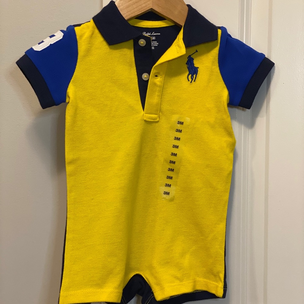 Baby Boy - Cotton Polo Shortall